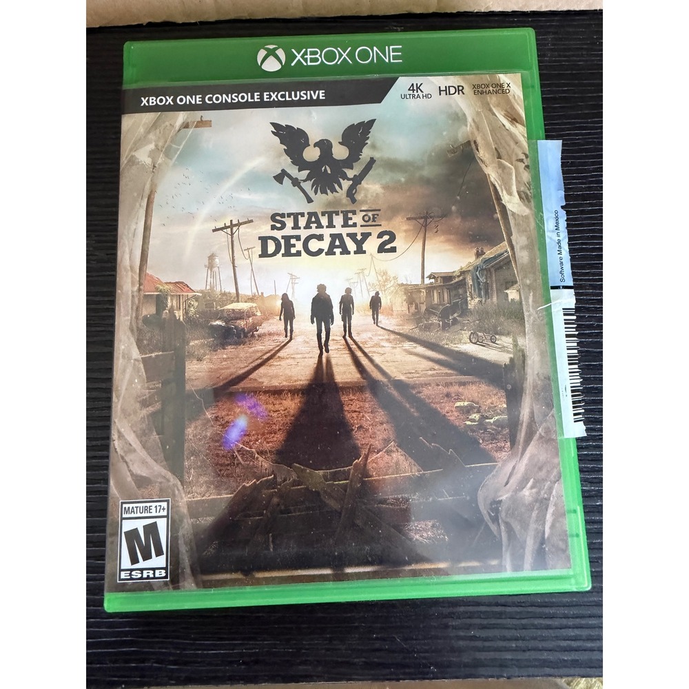 State of Decay 2 Xbox One Microsoft Undead Labs Zombie Survival Video Game